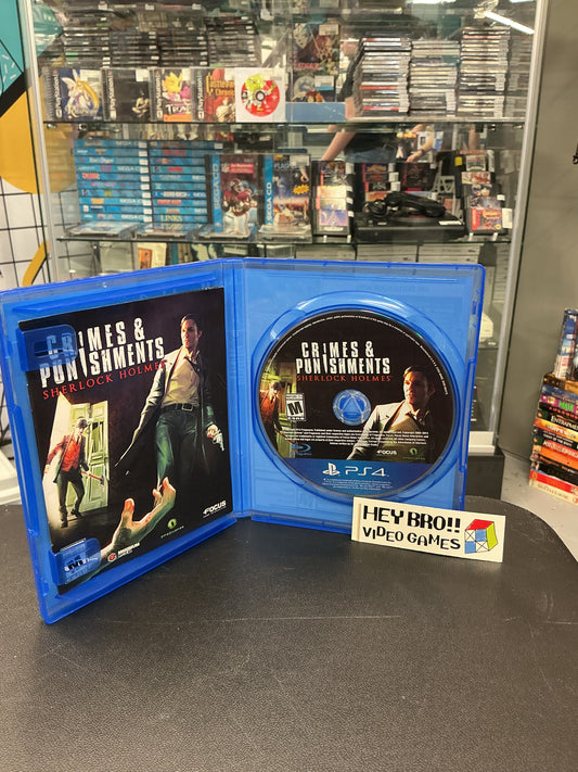 Sherlock Holmes’s Crimes and Punishments PlayStation 4 *CIB*