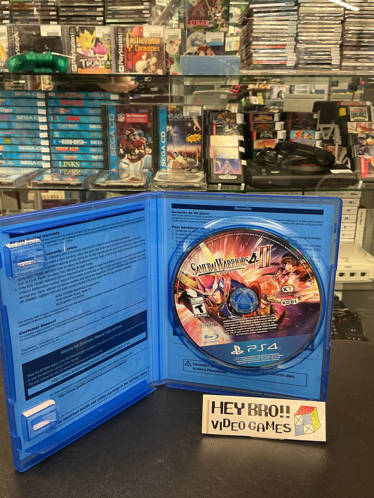 Samurai Warriors 4-II PS4 *no manual/insert*