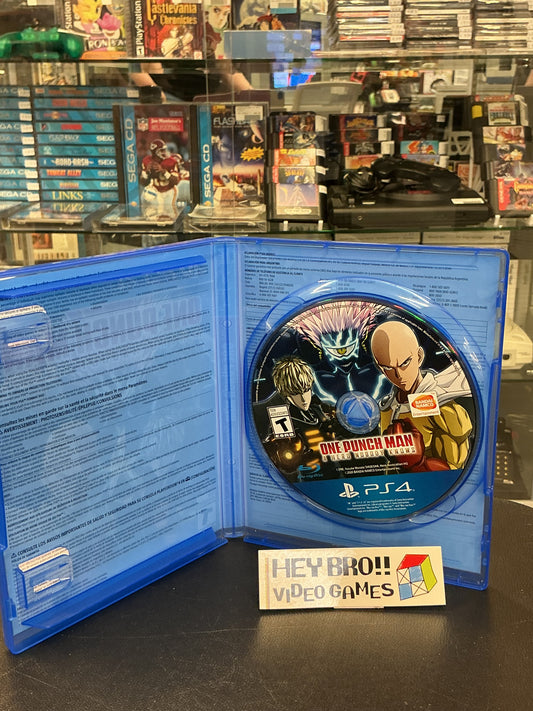 One Punch Man: A Hero Nobody Knows- PS4*no manual/inserts*