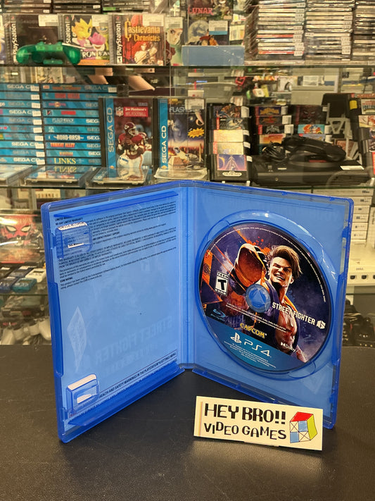 Street Fighter 6 (deluxe edition) PS4 *no manual/insert*