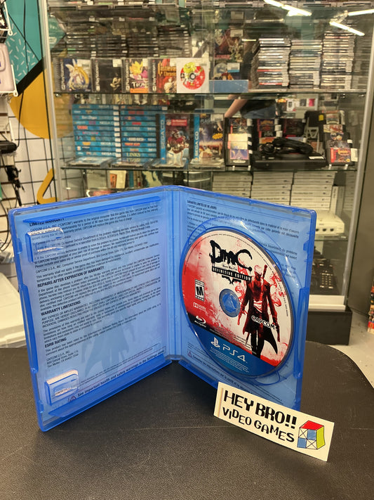 DMC Devil May Cry (Definitive Edition) PlayStation 4 *no manual*