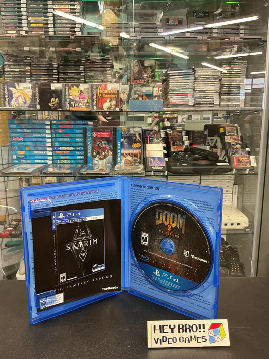 Doom 3 VR Edition PlayStation 4 *no manual*