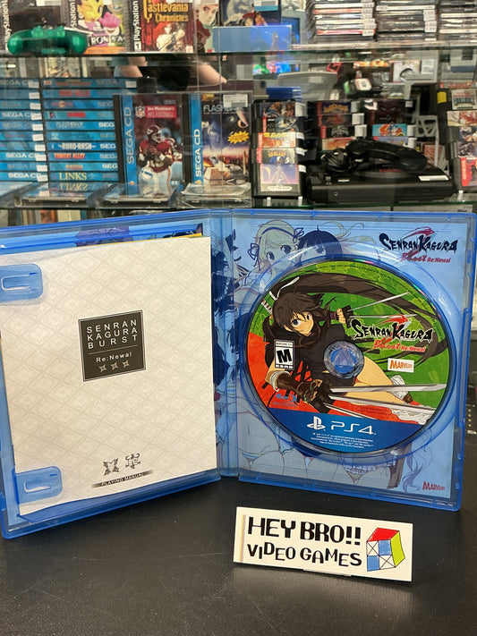 Senran Kagura Burst Re:Newal- PS4 *CIB*