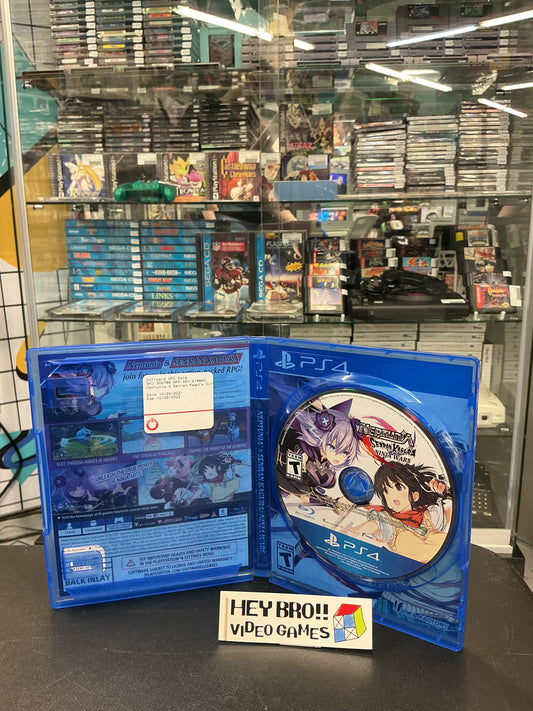 Neptunia X Senran Kagura Ninja Wars- PS4 *no manual/insert*