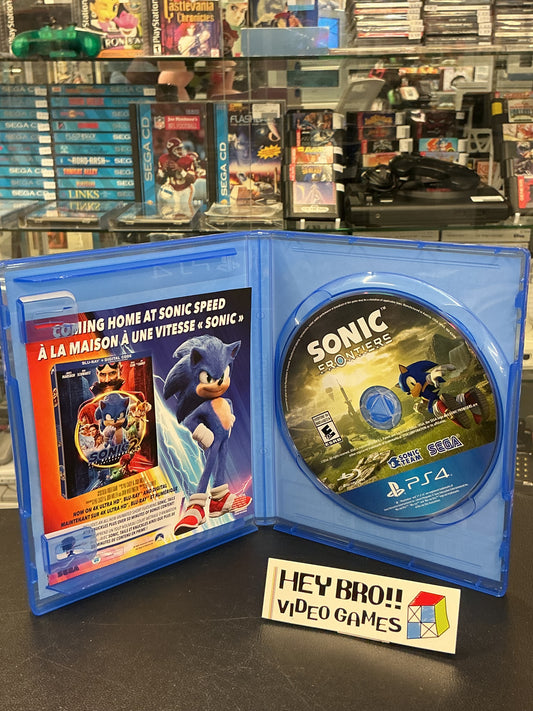 Sonic Frontiers- PS4 *with insert*