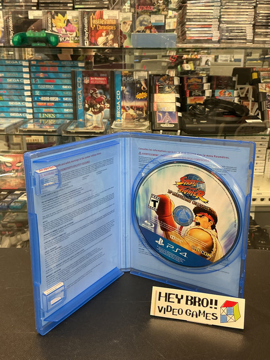 Street Fighter 30th Anniversary Collection- PS4 *no manual/insert*