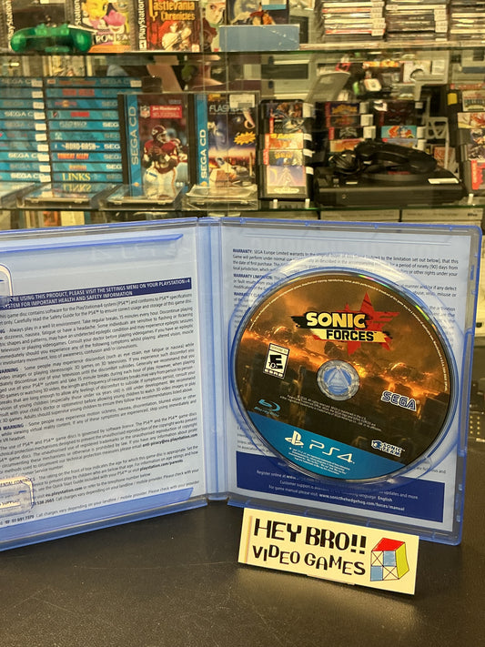 Sonic Forces- PS4 *no manual/insert*