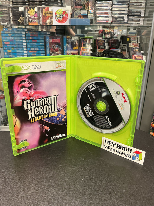 Guitar Hero III Legends of Rock - Xbox 360