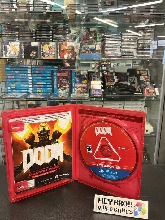 Doom PlayStation 4 *no manual*