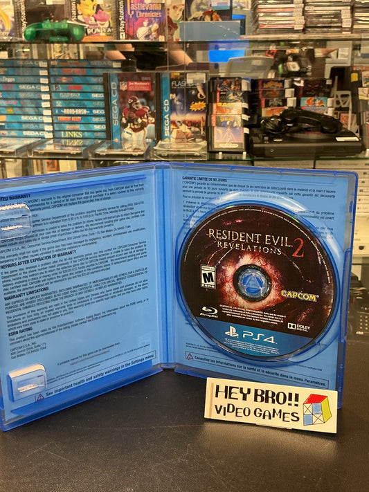 Resident Evil Revelations 2- PS4 *no manual/insert*