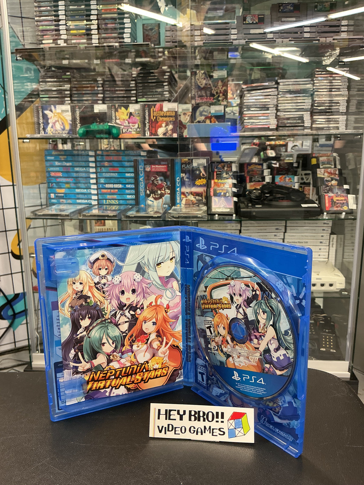 Neptunia Virtual Stars- PS4 *with insert*