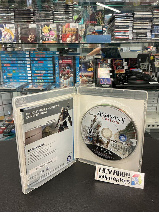 Assassin’s Creed III (GameStop Edition) PS3