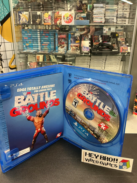 WWE 2K Battlegrounds PlayStation 4 *No manual*