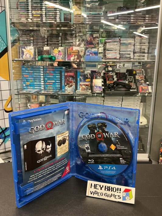 God of War PlayStation 4 *with a insert*