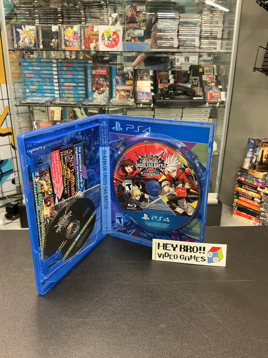 Blazblue Cross Tag Battle PlayStation 4 *No manual*