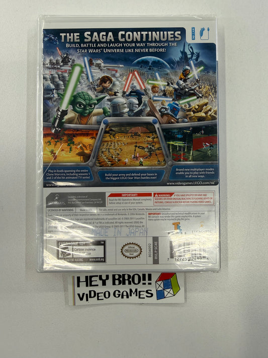 LEGO Star Wars III The Clone Wars - Wii (NEW)