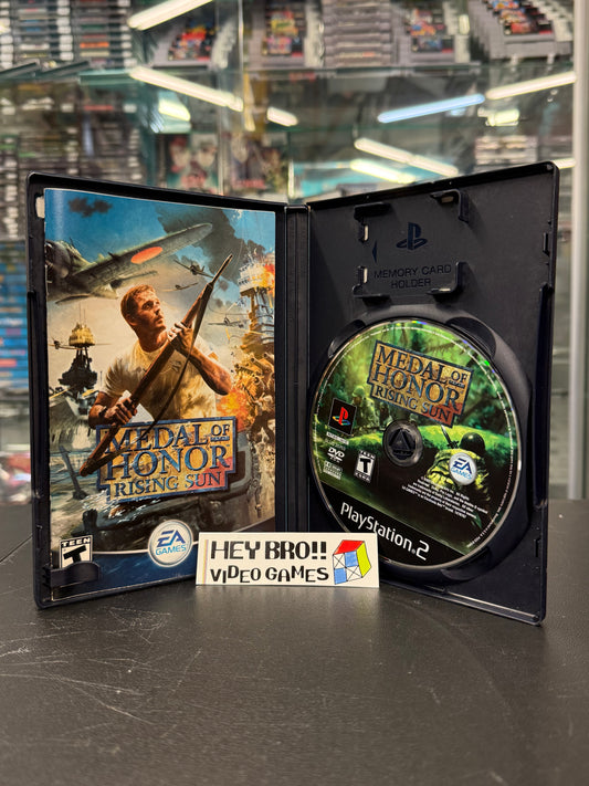 Medal of Honor Rising Sun - PS2 (CIB)
