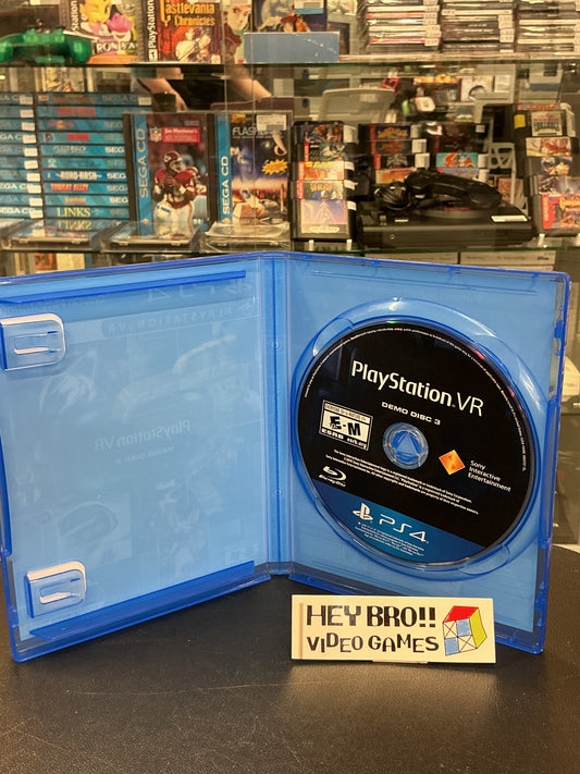 PlayStation VR Demo Disc 3- PS4 *no manual/insert*