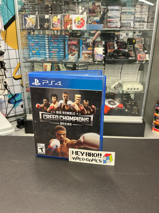 Big Rumble Creed Champions PlayStation 4 *No manual*