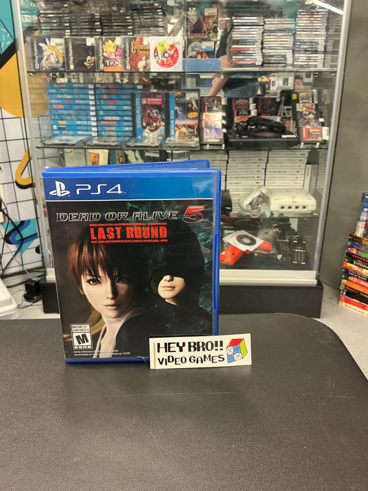 Dead or Alive 5 Last Round PlayStation 4 *CIB*