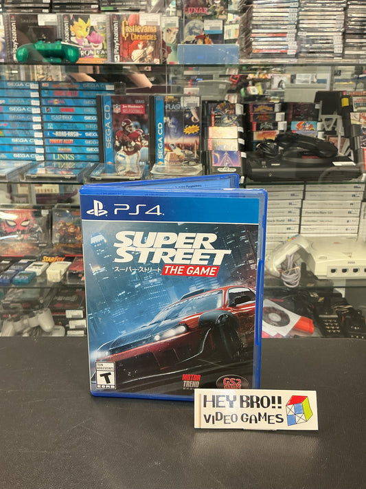 Super Street The Game- PS4 *no manual/insert*