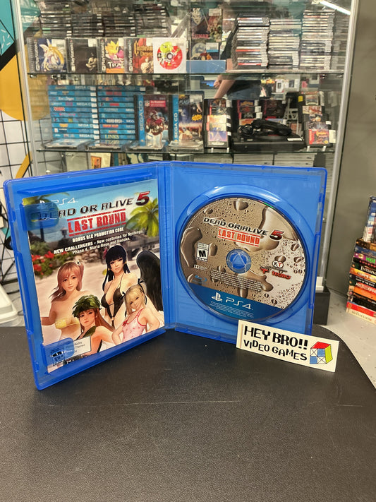 Dead or Alive 5 Last Round PlayStation 4 *CIB*