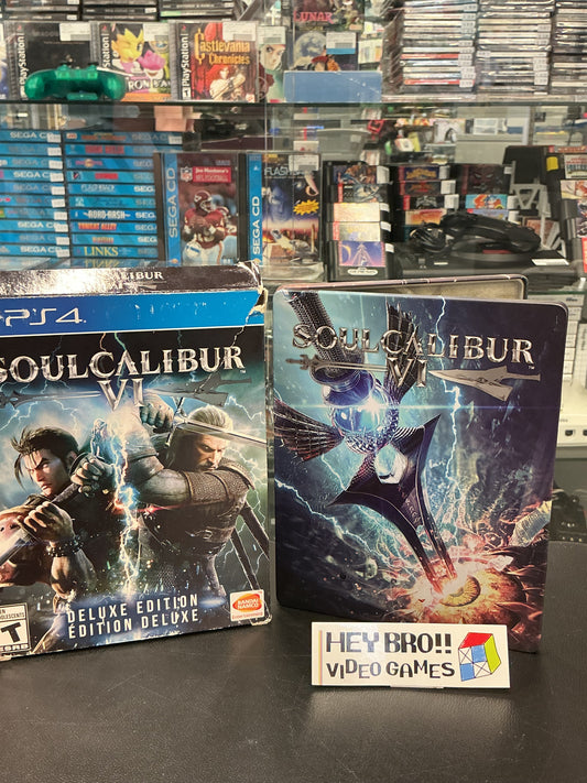 Soul Calibur VI (deluxe edition) PS4 *no manual/insert*￼