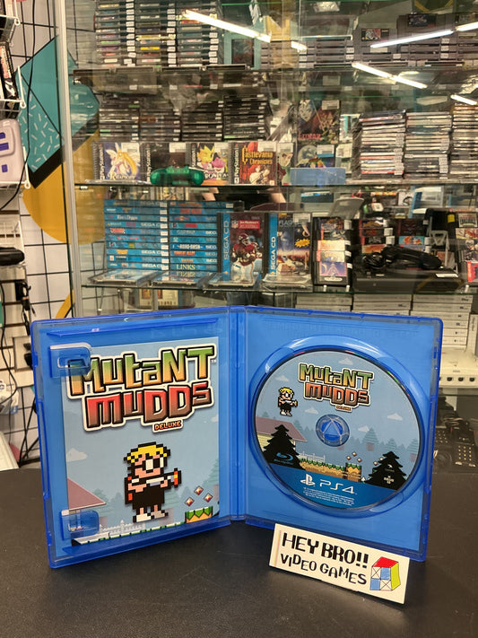 Mutant Mudds Deluxe- PlayStation 4 *with insert*