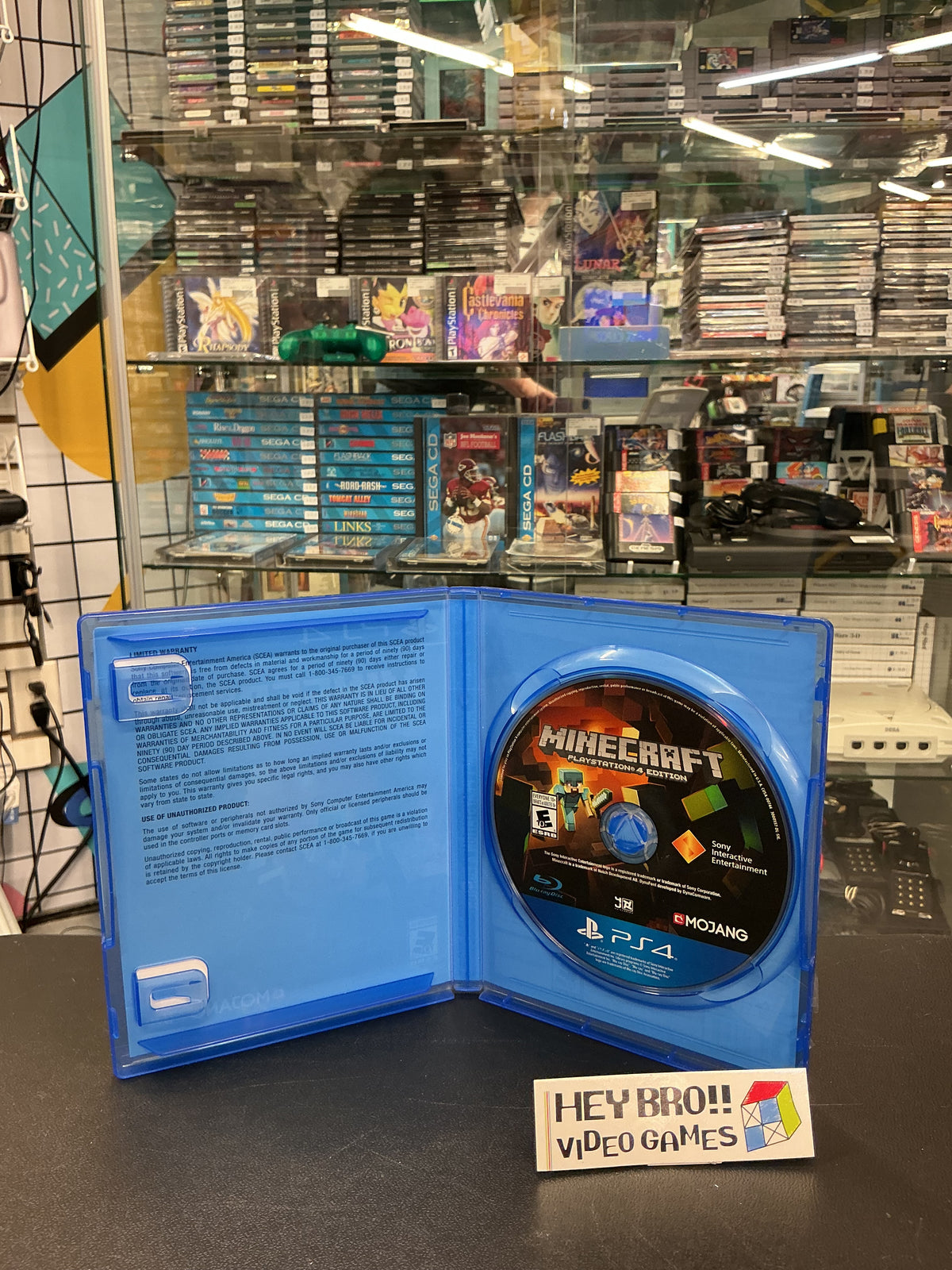 Minecraft PlayStation 4 Edition *No manual/insert*