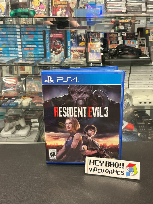 Resident Evil 3- PS4 *no manual/insert*