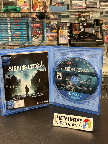 The Sinking City- PS4* with insert & map*