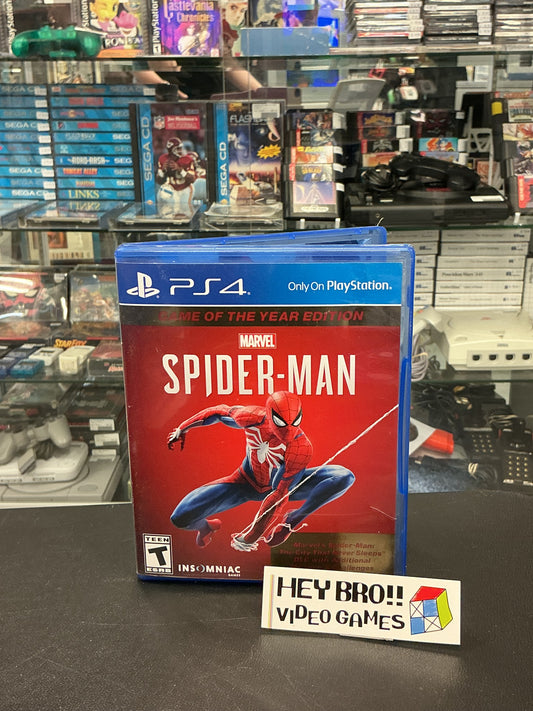 Marvel Spiderman- PS4 *no manual/insert*