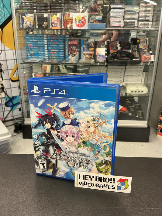 Cyberdimension Neptunis 4 Goddesses Online PlayStation 4 *No manual*