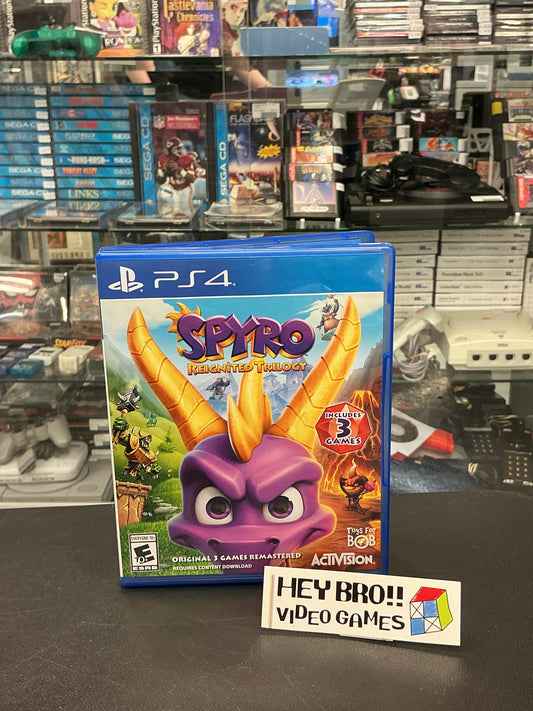 Spyro Reignited Trilogy- PS4 *no manual/insert*