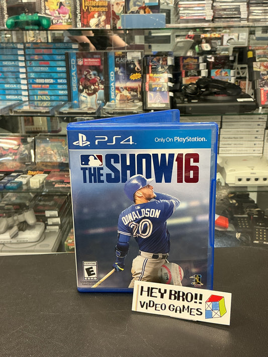 MLB 16: The Show- PS4 *no manual/insert*