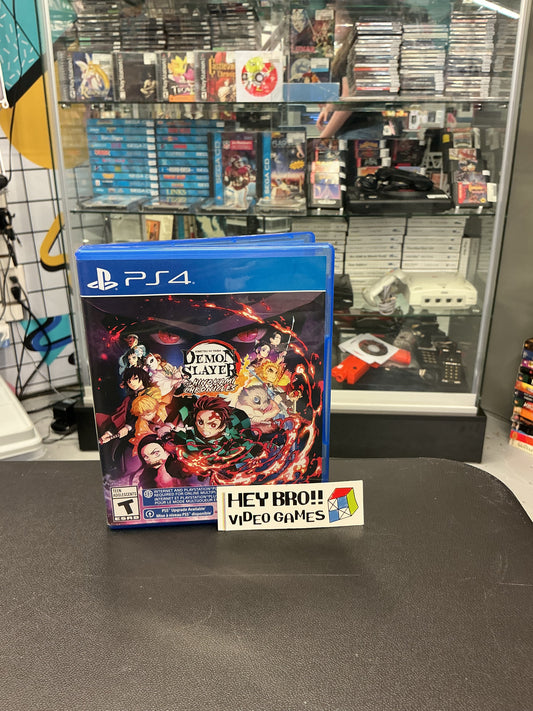 Demon Slayer The Hinokami Chronicles PlayStation 4 *no manual*