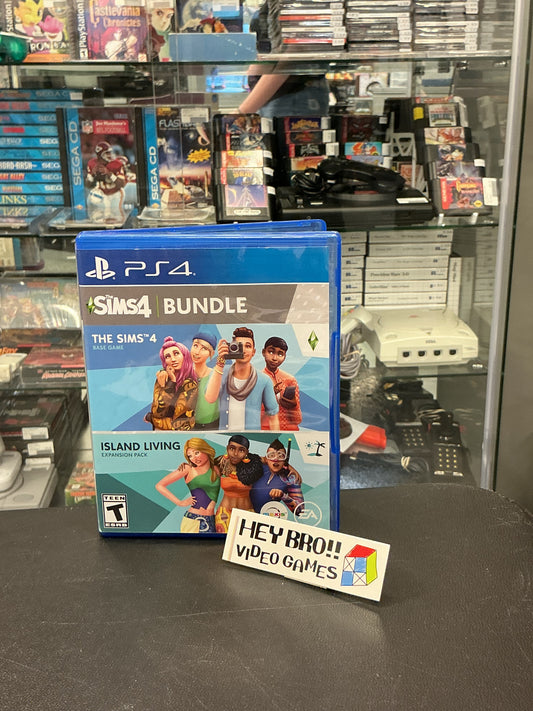 Sims 4 Bundle: Island Living- PS4 *with insert