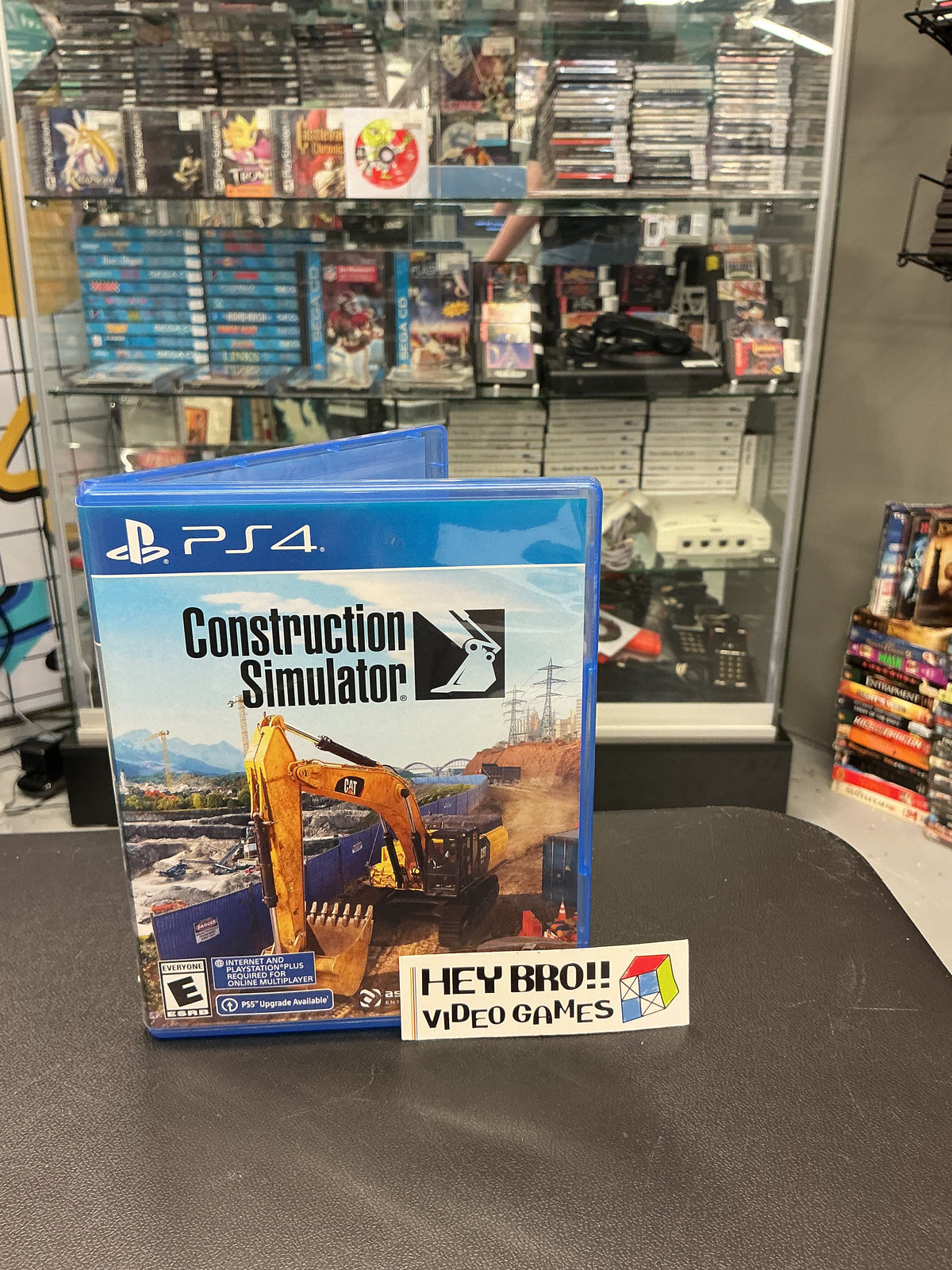 Construction Simulator PlayStation 4 *No manual*