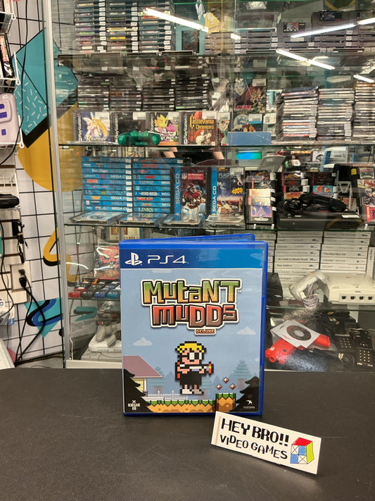 Mutant Mudds Deluxe- PlayStation 4 *with insert*