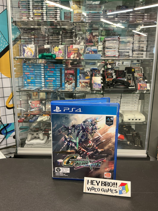 SD Gundam G Generation Cross Rays PlayStation 4 *with inserts*