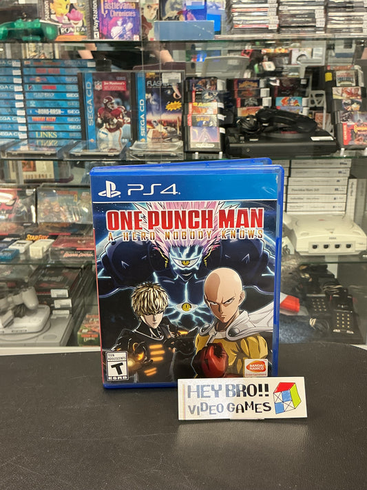 One Punch Man: A Hero Nobody Knows- PS4*no manual/inserts*