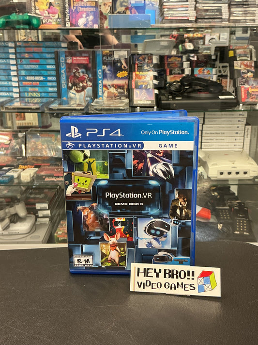 PlayStation VR Demo Disc 3- PS4 *no manual/insert*