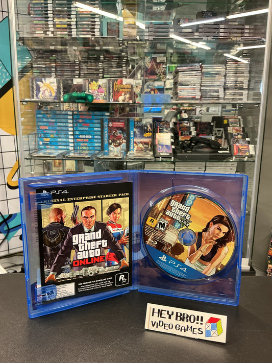 Grand Theft Auto V PlayStation 4 *with a insert*
