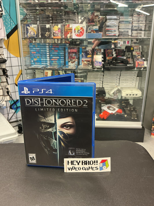 Dishonored 2 (Limited Edition) PlayStation 4 *CIB*