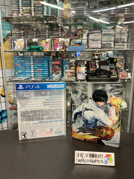 King of Fighters XIV (Steelbook Edition) -PlayStation. 4 *no manual/insert*