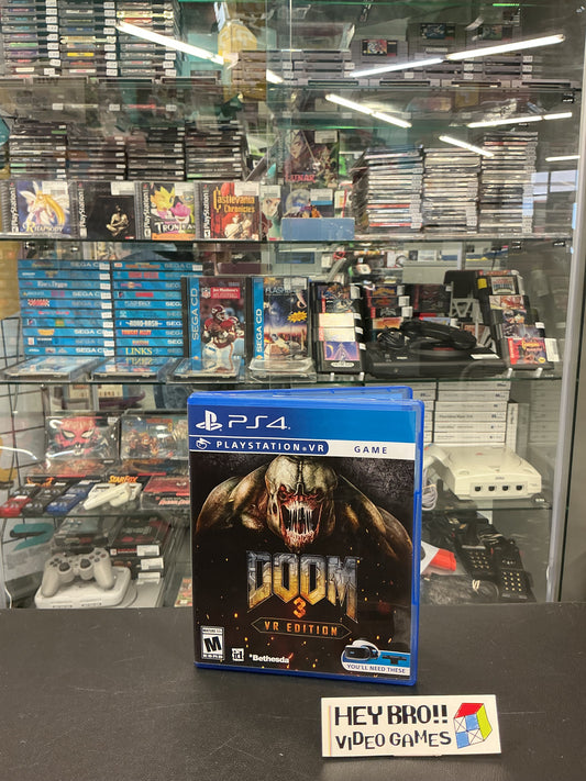 Doom 3 VR Edition PlayStation 4 *no manual*