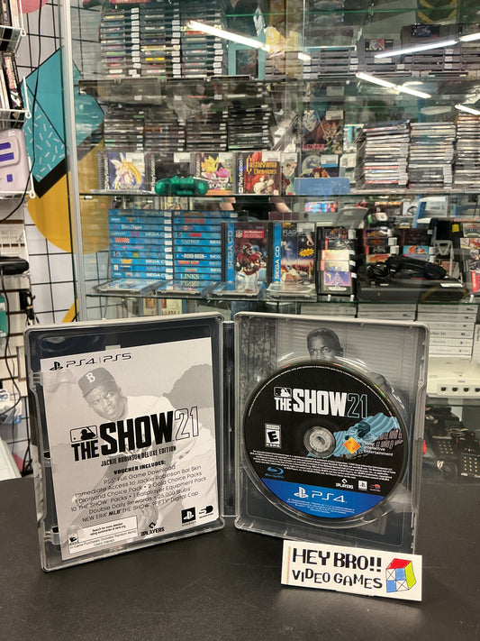MLB The Show 21 (Jackie Robinson Edition) - PlayStation 4 *with an insert*