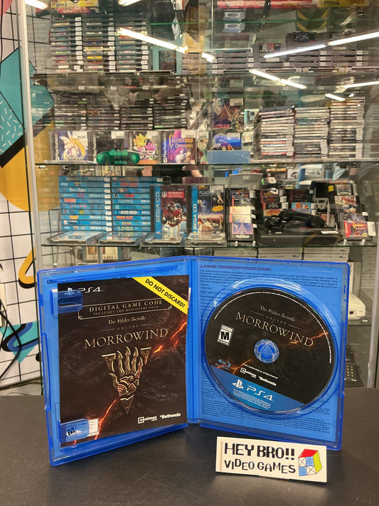 Elder Scrolls Online Morrowind- PlayStation 4 *CIB*