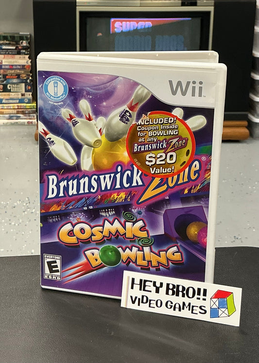 Brunswick Zone Cosmic Bowling - Wii