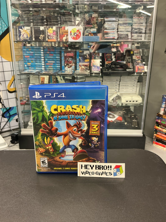 Crash Bandicoot N. Sane Trilogy Playstation 4 *No manual*